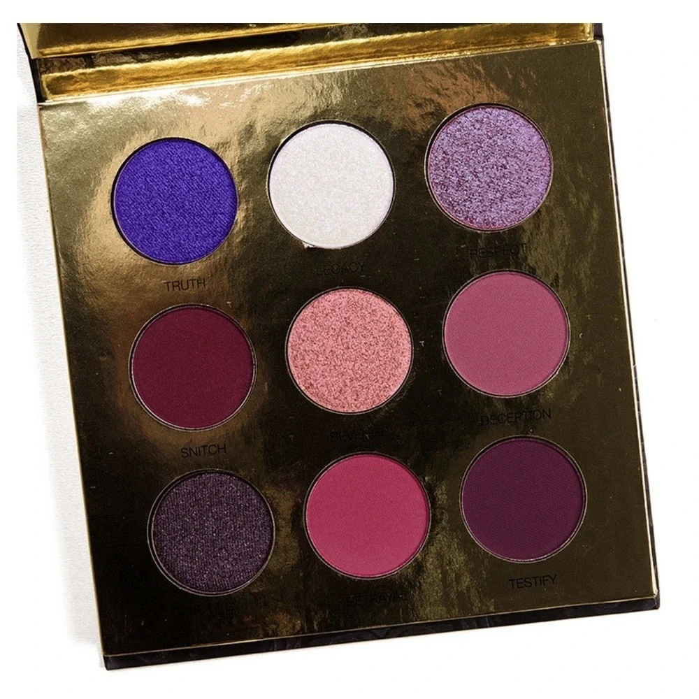 Coloured Raine X Power Eyeshadow Palette‎ – New – Discontinued – Purple Tones